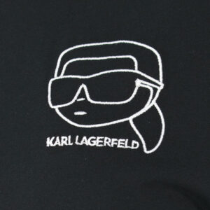 230W2231_999-02 K/Beachwear Ikonic 2.0 Μαύρο Φόρεμα karl lagerfeld