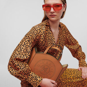 231W3052_774-mdl K/Circle Μικρή Καφέ Τσάντα karl lagerfeld