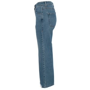 718106312001-02 Chicco Τζιν Παντελόνι Με Ξέφτια iblues