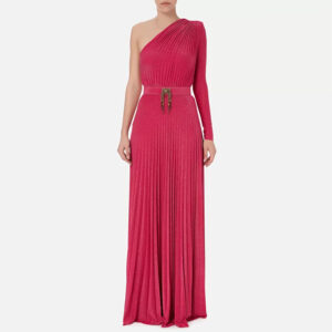 AB44332E2_560-mdl Φουξ Αμπιγιέ Πλισέ Φόρεμα elisabetta franchi