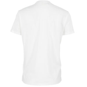 MA00831E2_270-01 Άσπρο T-Shirt Με Φερμουάρ Και Αλυσίδα elisabetta franchi