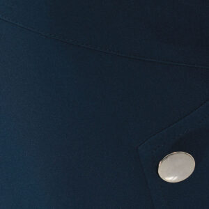 076.50.01.008_DBL-02 Σκούρο Μπλε Φόρεμα Pencil Με Κουμπιά forel