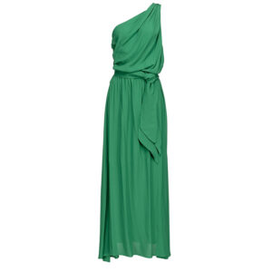 100997A0TP_X08-00 Agave Πράσινο Φόρεμα Με Έναν Ώμο pinko
