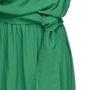 100997A0TP_X08-02 Agave Πράσινο Φόρεμα Με Έναν Ώμο pinko
