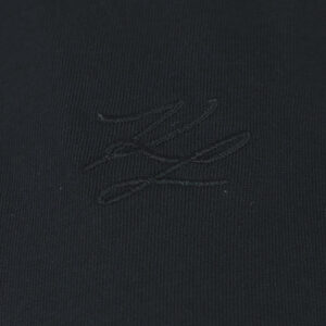 231W1710_999-02 Μαύρο Πουκάμισο Crop karl lagerfeld