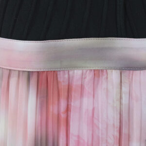 269425_PNK-02 Loulous Πλισέ Φόρεμα Με Κρουαζέ Μπούστο ted baker