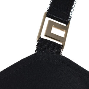 TO00631E2_110-02 Μαύρο Μπούστο Crop elisabetta franchi