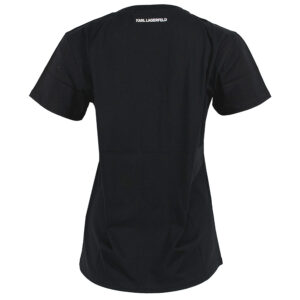 230W1706_999-01 Ikonik 2.0 Karl Logo Μαύρο T-Shirt karl lagerfeld