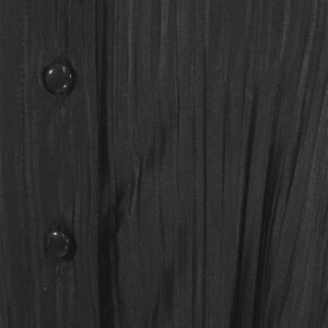 2382001_BLK-02 Nephele Μαύρο Πλισέ Πουκάμισο less sonder feeling