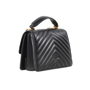 100071A0GK_Z99Q-01 Mini Love One Top Handle Μαύρη (Χ) Τσάντα pinko