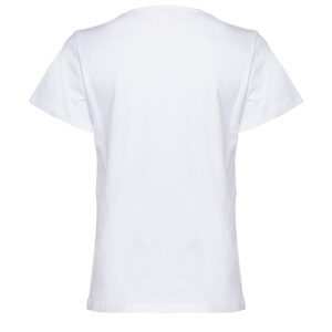 100372A0U3_Z04-01 Turbato Άσπρο T-Shirt Με Κέντημα pinko