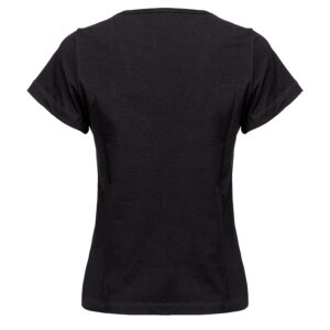 100372A0U3_Z99-01 Turbato Μαύρο T-Shirt Με Κέντημα pinko