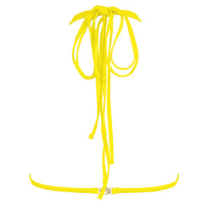 101044A0S6_CZZ-01 Brughiera Μαύρο Μπικίνι Τοπ Με Logo pinko