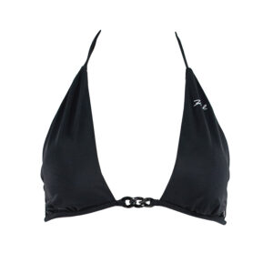230W2200_999-00 K/Beachwear Μαύρο Μπικίνι Τοπ Με Αλυσίδα KARL LAGERFELD
