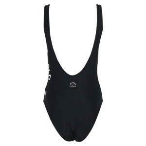 230W2219_999-01 K/Beachwear Μαύρο Ολόσωμο Μαγιό Με Logo KARL LAGERFELD