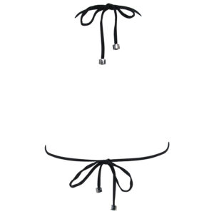 230W2226_919-01 K/Beachwear Ασημί Μπικίνι Τοπ KARL LAGERFELD