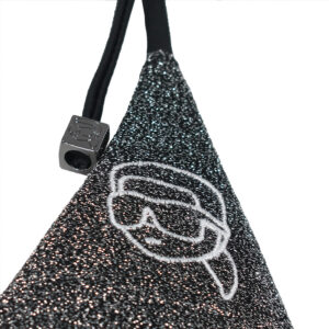 230W2226_919-02 K/Beachwear Ασημί Μπικίνι Τοπ KARL LAGERFELD