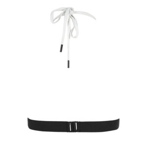 230W2234_999-01 K/Beachwear Μαύρο Μπικίνι Τοπ Με Logo KARL LAGERFELD