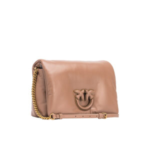 101585A10F_D01B-03 Love Click Classic Puff Μπεζ Τσάντα pinko