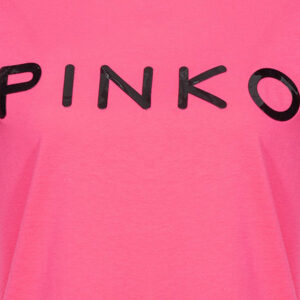 101752A150_N17-02 Start Ροζ T-Shirt Με Logo pinko
