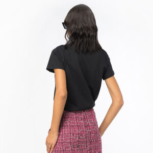 101752A150_Z99-mdl2 Start Μαύρο T-Shirt Με Logo pinko