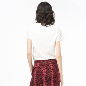 101835A15Z_ZAZ-mdl2 Marcelle Άσπρο T-Shirt Με Στρας pinko