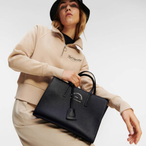 235W3099_999-mdl1 RSG Μαύρη Τσάντα Shopper karl lagerfeld