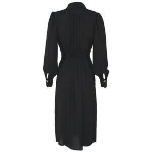 AB41936E2_110-01 Μαύρο Φόρεμα Με Απλίκες elisabetta franchi