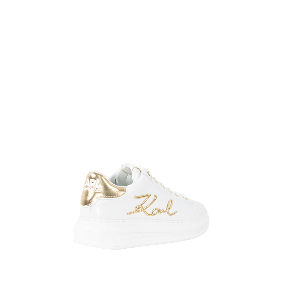 KL62510A_01G-02 Kapri Signia Άσπρα Sneakers Με Logo karl lagerfeld