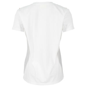 MA01436E2_270-01 Άσπρο T-Shirt Με Απλίκες elisabetta franchi
