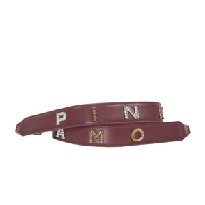100057A10J_WW5Q-02 Love One Classic Jewel Letter Μπορντώ Τσάντα pinko