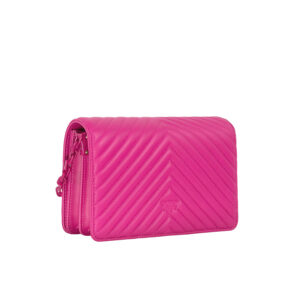 100063A0VM_N17B-01 Love Click Classic Block Colour Φουξ Τσάντα pinko
