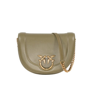 101510A0QO_V62Q-00 Love Round Click Classic Πράσινη Τσάντα pinko