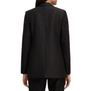 174112_0008-mdl2 Μαύρο Στραφταλιζέ Σακάκι MAISON SCOTCH