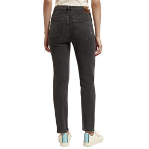 174740_6308-mdl3 Μαύρο Στενό Τζιν MAISON SCOTCH