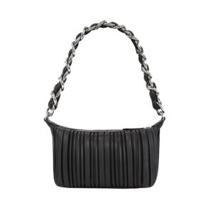 236W3010_999-01 K/Kushion Chain Shoulderbag Μαύρη Τσάντα KARL LAGERFELD