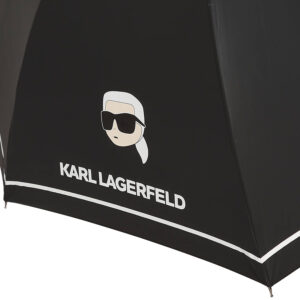 236W3852_999-03 K/Ikonik 2.0 Μαύρη Αυτόματη Ομπρέλα KARL LAGERFELD