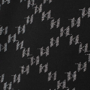 236W1400_939-02 Μαύρο Σακάκι Με Καρό Σχέδιο Logo karl lagerfeld