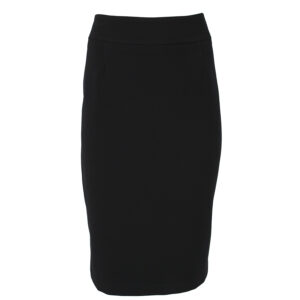 077.00.01.024_BLK-00 Μαύρη Basic Φούστα Pencil forel