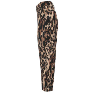 077.20.01.075_BRW-02 Στενό Παντελόνι Animal Print forel