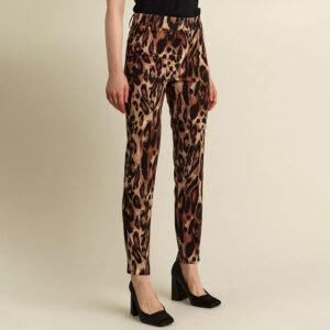 077.20.01.075_BRW-mdl2 Στενό Παντελόνι Animal Print forel