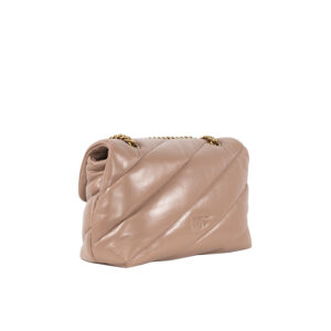 100038A0F2_D01Q-01 Love Classic Puff Μπεζ Τσάντα pinko