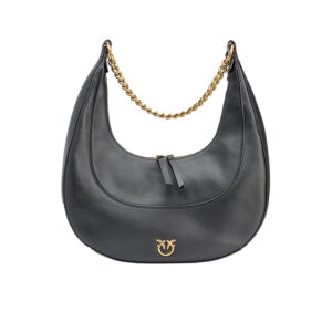 101526A0QO_Z99Q-00 Brioche Hobo Classic Μαύρη Τσάντα pinko
