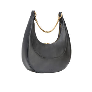 101526A0QO_Z99Q-01 Brioche Hobo Classic Μαύρη Τσάντα pinko