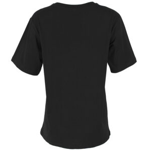 101704A12Y_Z99-01 Scanner Μαύρο Oversize T-Shirt Με Logo pinko