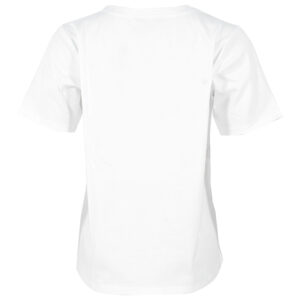 232TT240B_11152-01 Άσπρο T-Shirt Με Logo Τούλι twinset