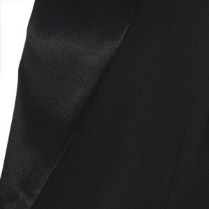 271666_BLK-02 Ariaal Μαύρο Σακάκι Με Σατέν Λεπτομέρειες TED BAKER
