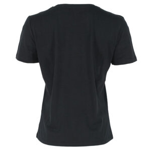 MA47N36E2_110-01 Μαύρο T-Shirt Με Γράμματα ELISABETTA FRANCHI