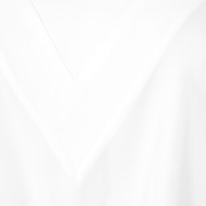 077.10.01.108_WHT-02 Άσπρη Μπλούζα Με V forel