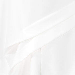 X23-320_WHT-02 Άσπρη Μπλούζα Με Πιέτες DIDONE